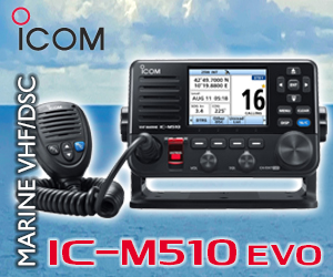 IC-M510 EVO VHF/DSC Marine Radio