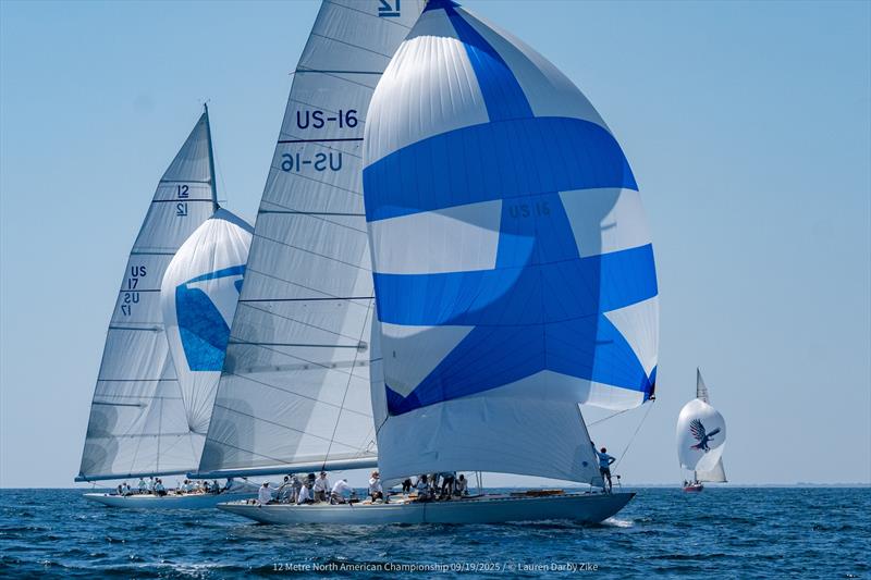 12 Metre North American Championship photo copyright Lauren Darby Zike taken at Ida Lewis Yacht Club and featuring the 12m class