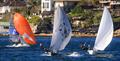 Buckingham Marine (Ash Napper & Theo Franklin) during the Manly 13ft Skiff and 16ft Skiff Season Opener © Michael Chittenden