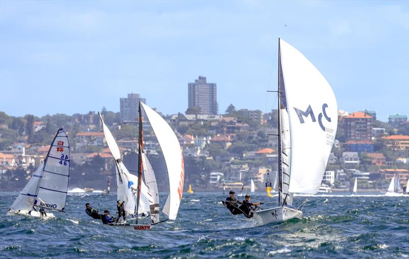 13ft Skiff action - photo © SailMedia