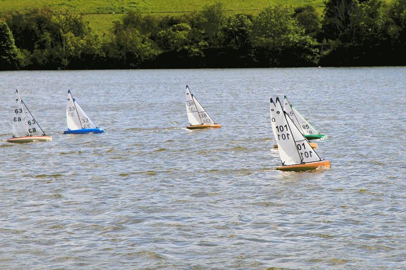 MYA Scottish District IOM Travellers event 2 at Kinghorn Loch photo copyright David Marrs taken at Kinghorn Radio Sailing Club and featuring the One Metre class