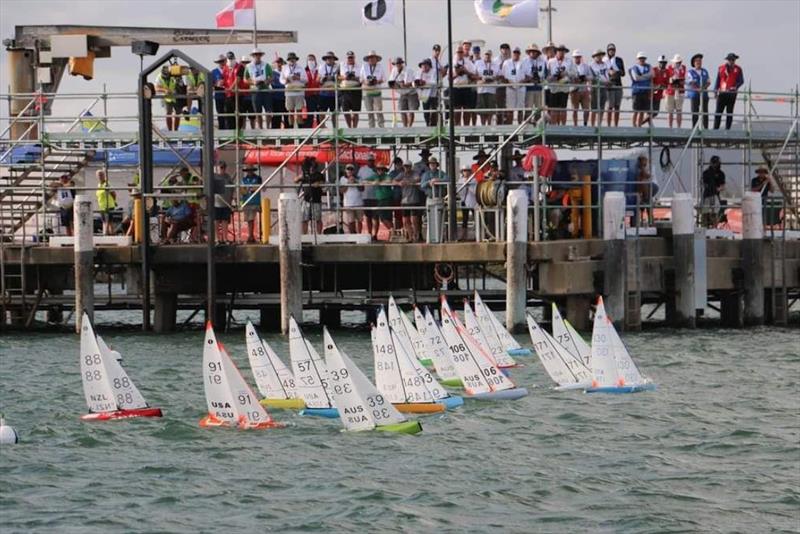 The starts were crowded - International One Metre World Championships 2024 - photo © Nigel Barrow