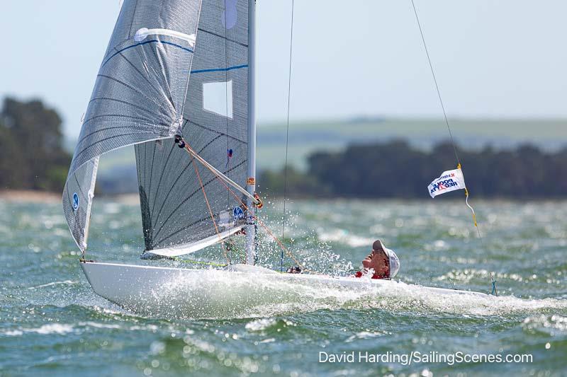 2024 International Paint Poole Regatta Day 2 photo copyright David Harding / www.sailingscenes.com taken at Parkstone Yacht Club and featuring the 2.4m class