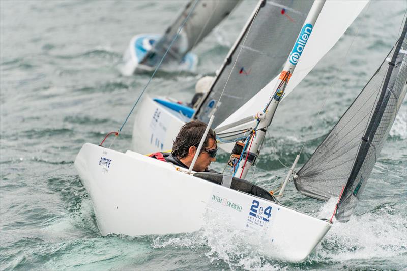 2.4mR Inclusive World Championship at Lake Garda - day 4 photo copyright Beatrice Colombo for Fraglia Vela Malcesine taken at Fraglia Vela Malcesine and featuring the 2.4m class