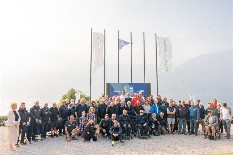 2.4mR Inclusive World Championship at Lake Garda - day 4 photo copyright Beatrice Colombo for Fraglia Vela Malcesine taken at Fraglia Vela Malcesine and featuring the 2.4m class