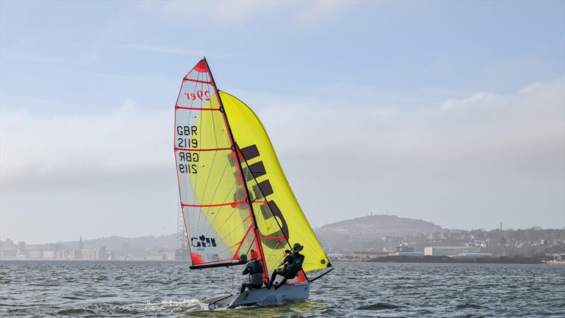 Northern 29er Sprints at Royal Tay YC photo copyright David Sturrock & Neil MacKinnon taken at Royal Tay Yacht Club and featuring the 29er class