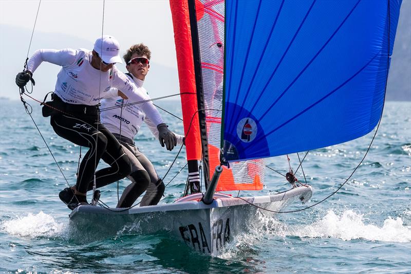 2024 Youth Sailing World Championships - Day 3 photo copyright Tamborini Alessio taken at Vela Garda Trentino and featuring the 29er class