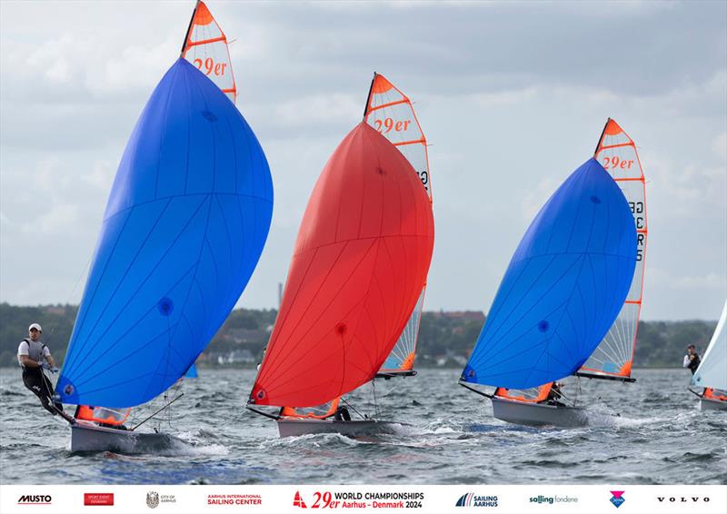 2024 29er World Championships Day 1 - photo © Kristian Joos / www.sailing.pics