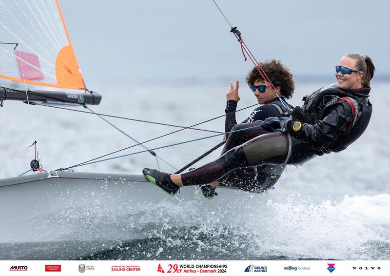 2024 29er World Championships Day 1 - photo © Kristian Joos / www.sailing.pics