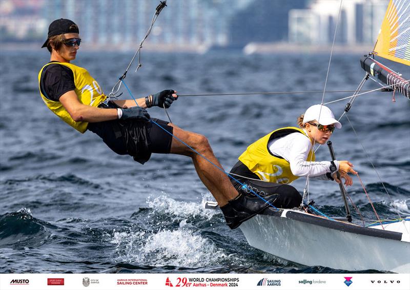 2024 29er World Championships Day 4 - photo © Kristian Joos / www.sailing.pics