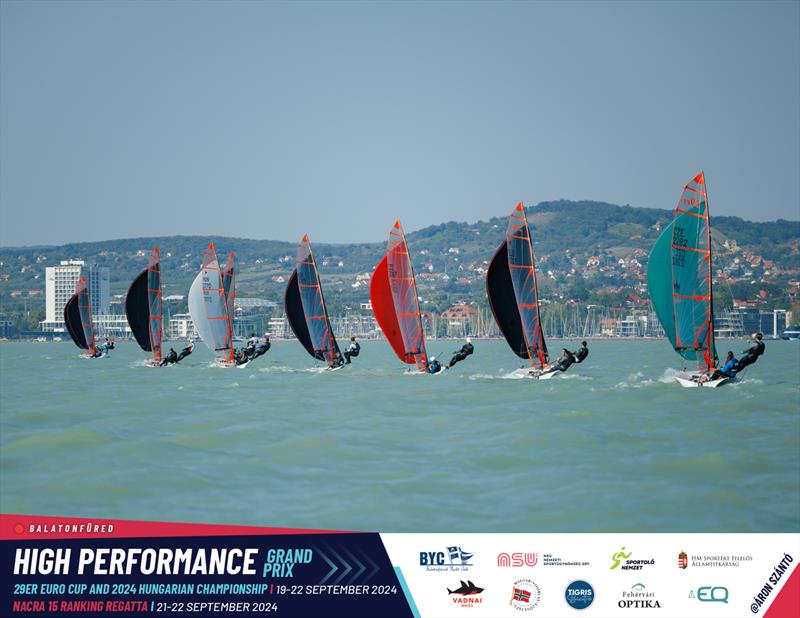 29er EuroCup and Hungarian Championship at Lake Balaton - photo © Aron Szanto