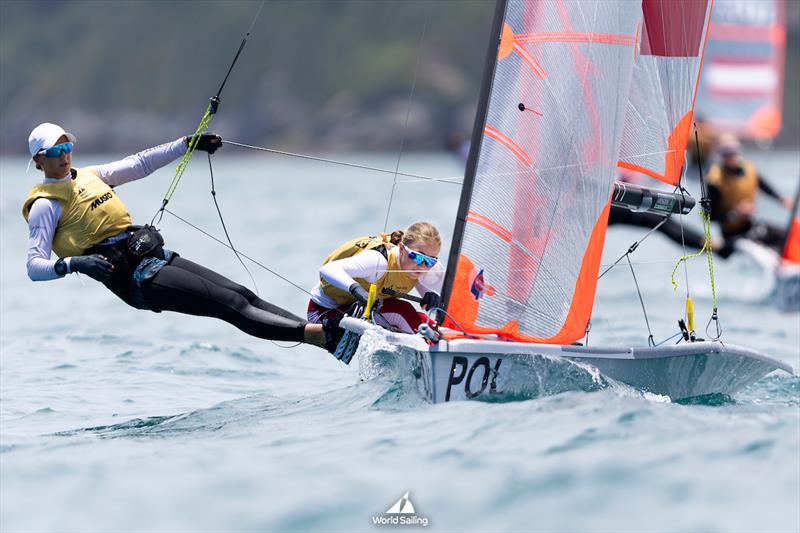 Ewa Lewandowska and Krzysztof Królik - photo © World Sailing