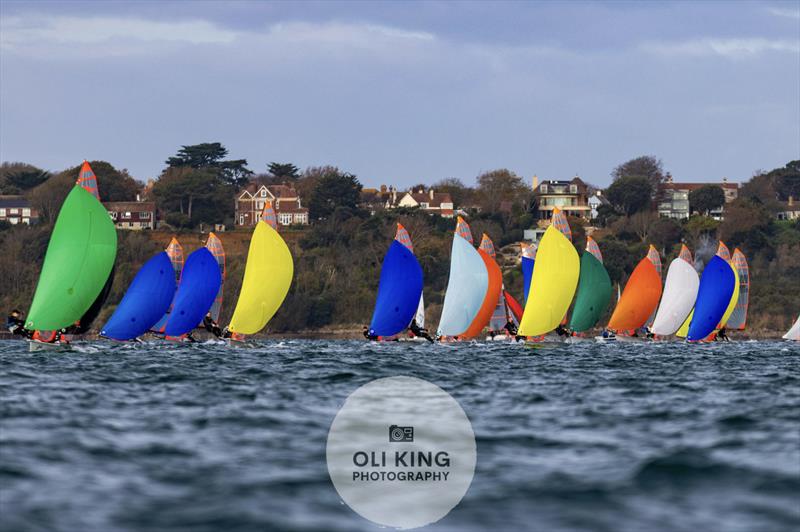 Ovington Boats 29er Championships at WPNSA photo copyright Oli King Photography taken at Weymouth & Portland Sailing Academy and featuring the 29er class