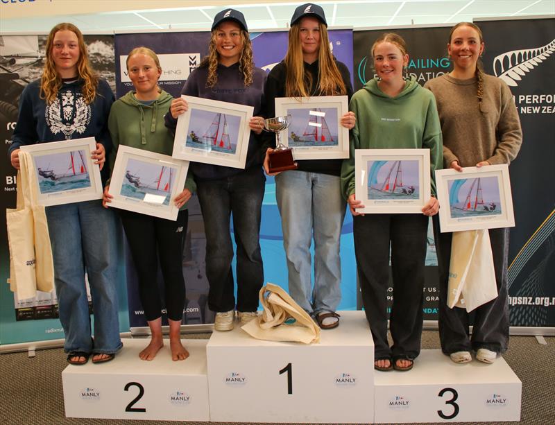 Girls 29er - Predictwind Youth NZ Nationals - Manly SC - September 2025 - photo © Inside Media