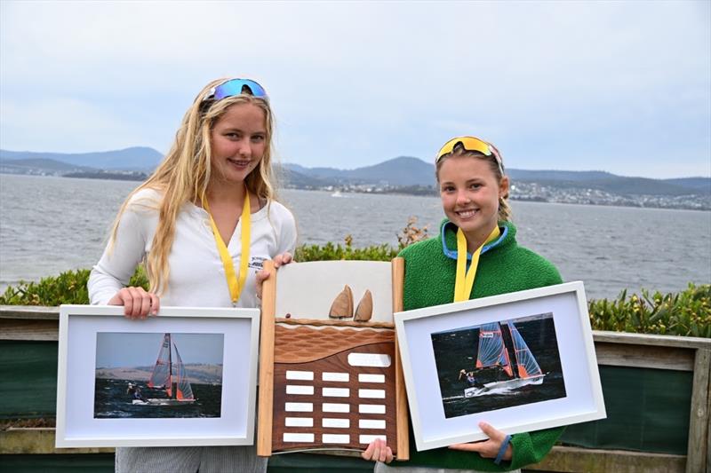 29er Australian Championship 2026 photo copyright Amy Potter taken at Sandy Bay Sailing Club and featuring the 29er class