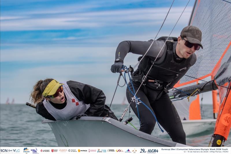 2026 29er Eurocup at Valencia Youth Olympic Week - photo © Pep Portas / RCNV
