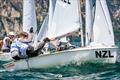 Cam Brown and Alex Norman - NZL - Male Dinghy - 420 - 2024 Youth World Sailing Championships - Lake Garda - Italy - July 2024 © Martina Orsini