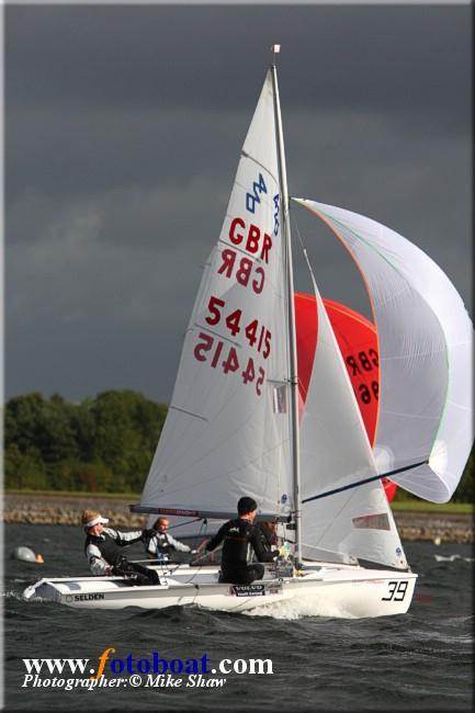 420 Inland Championships at Burton photo copyright Mike Shaw / www.fotoboat.com taken at Burton Sailing Club and featuring the 420 class