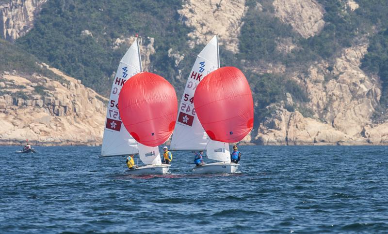420 leaders at Beaufort Is. Hong Kong Raceweek 2019 - photo © RHKYC / Guy Nowell