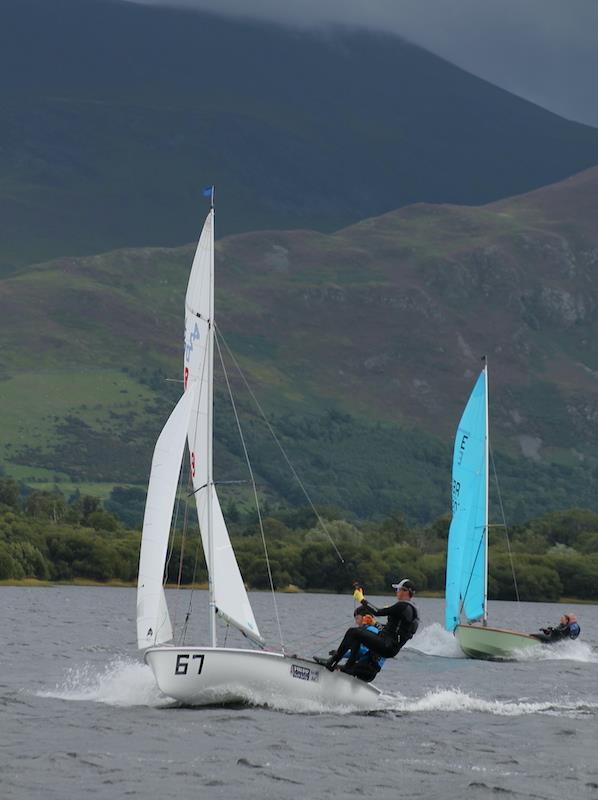 Craftinsure Bass Week 2023 photo copyright William Carruthers taken at Bassenthwaite Sailing Club and featuring the 420 class