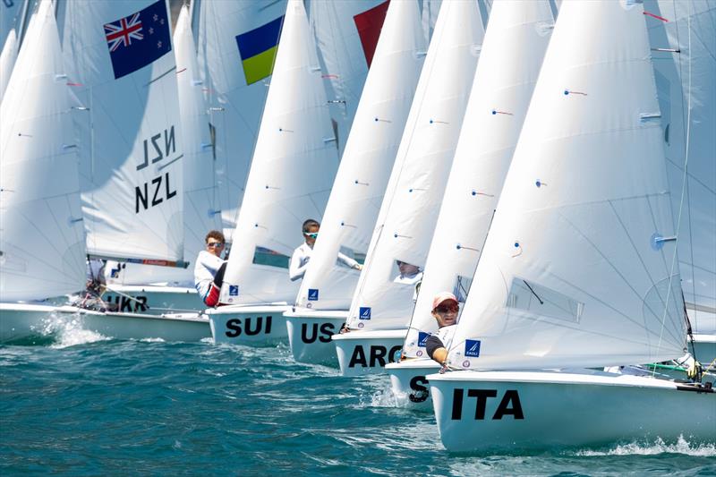 2024 Youth Sailing World Championships Day 1 photo copyright World Sailing taken at  and featuring the 420 class