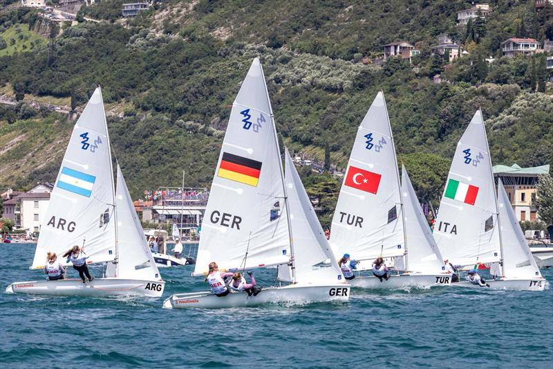 2024 Youth Sailing World Championships photo copyright Tamborini Alessio taken at  and featuring the 420 class