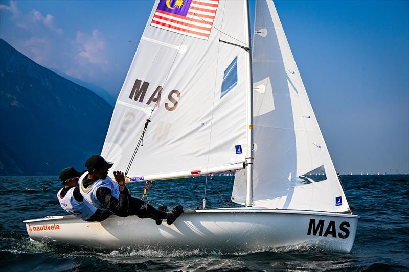 2024 Youth Sailing World Championships Day 5 photo copyright Martina Orsini taken at  and featuring the 420 class