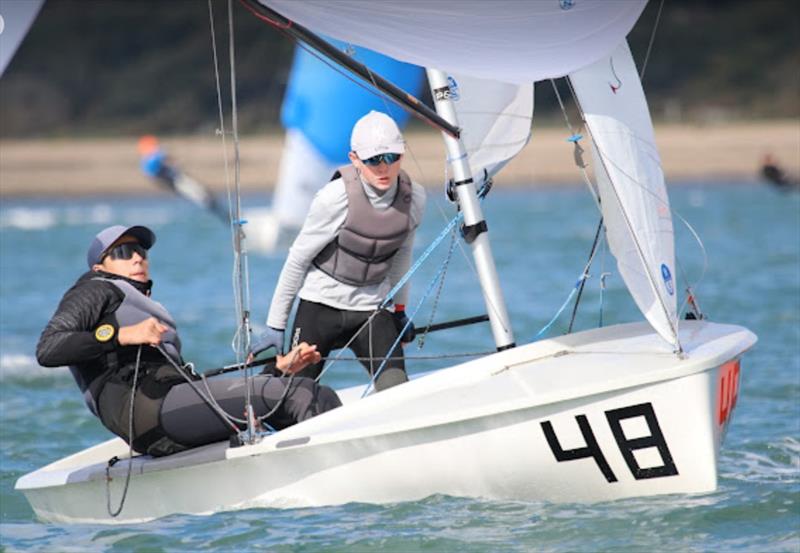 Xtremity 420 Autumn Championship at Warsash photo copyright Jon Cawthorne taken at Warsash Sailing Club and featuring the 420 class