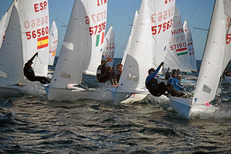 420 class on day 2 of the 2024 Palamós Christmas Race  - photo © Alfred Farré