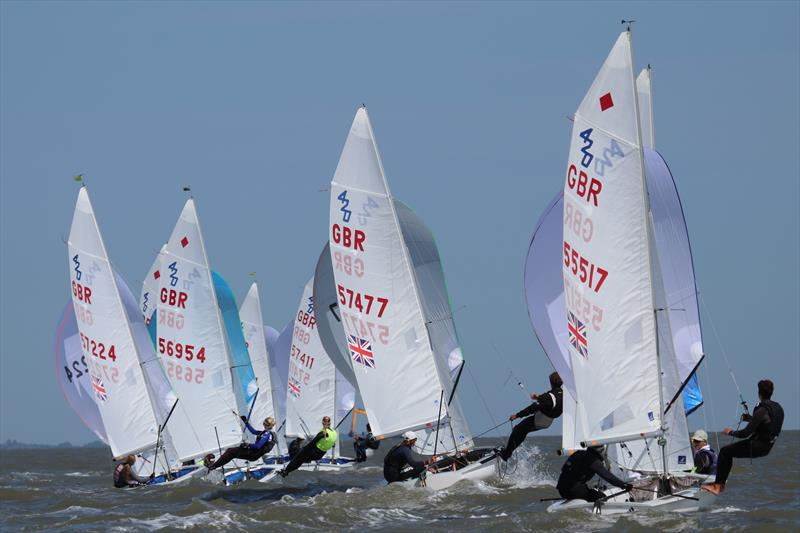 420 British Nationals at Felixstowe Ferry - photo © Jon Cawthorne