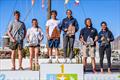 470 Mixed podium in Marina Rubicón - Lanzarote International Regatta 2025 © Sailing Energy / Lanzarote Sailing Center