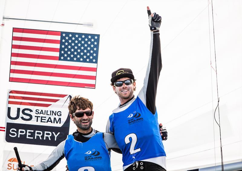 Stu McNay and Dave Hughes will compete at Sailing World Cup Miami photo copyright Pedro Martinez / Sailing Energy taken at Coconut Grove Sailing Club and featuring the 470 class