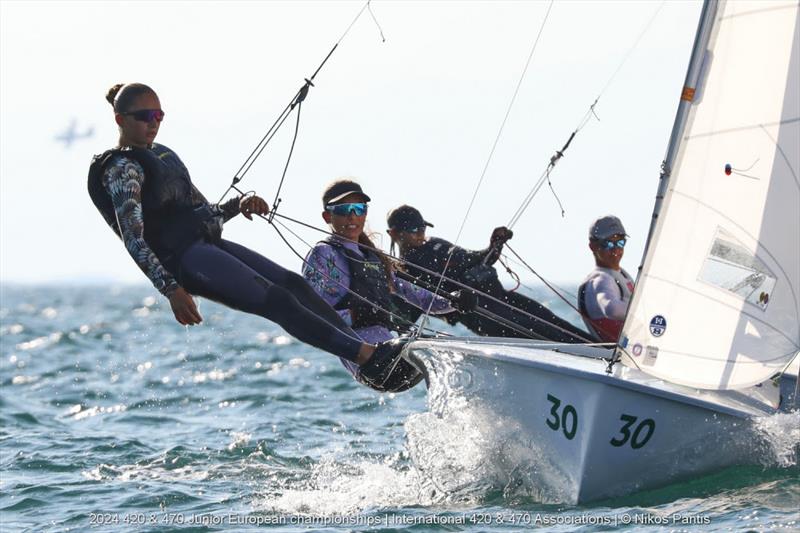 420 & 470 Junior European Championships in Thessaloniki - photo © International 420 Class Association / Nikos Pantis