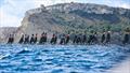 Fleet race start - 49er World Championships - Sardinia - October 2025 © Sailing Energy