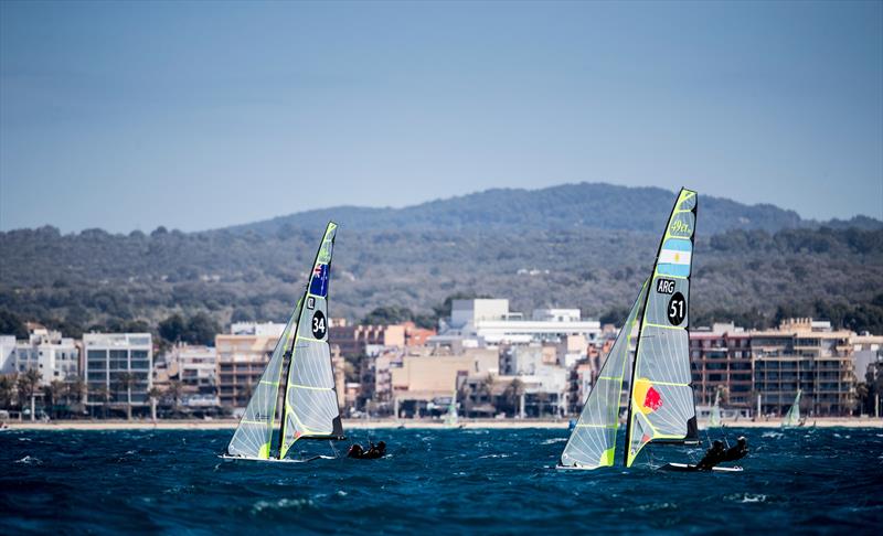 49er - Day 3 - 49th Trofeo Princesa Sofia Iberostar, Palma, Spain - photo © Tomas Moya / Sailing Energy / Iberostar