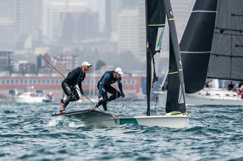 Tom Burton and Max Paul at Sail Sydney 2022 - photo © Beau Outteridge