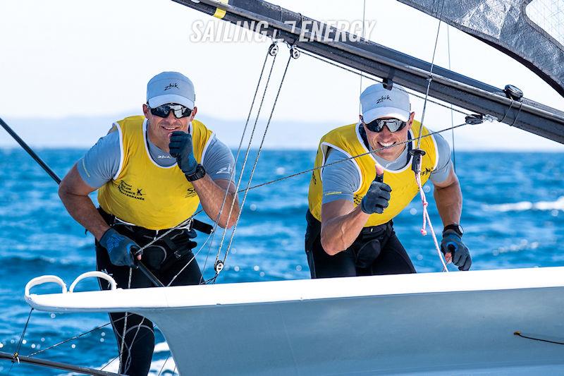 49er gold for Diego Bottin & Florian Trittel (ESP) at 54th Semaine Olympique Française - Toulon Provence Méditerranée - photo © Sailing Energy / Semaine Olympique Française