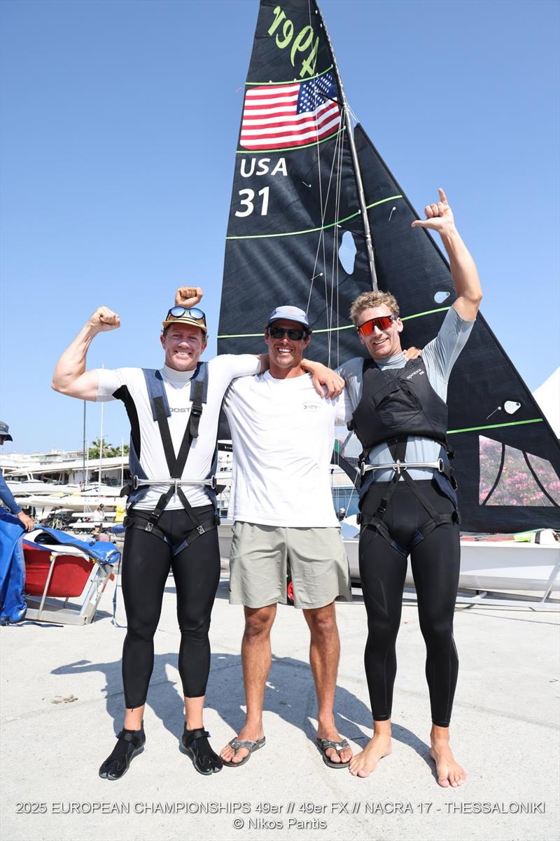 2025 49er, 49erFX, and Nacra 17 European Championships - Day 6 - photo © Nikos Pantis
