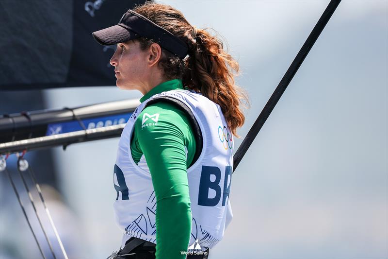 Martine Grael (BRA) - 49er FX -  - Marseille - Paris2024 Olympic Regatta - July 28, 2024 - photo © World Sailing / Lloyd Images