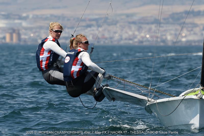 2025 49er, 49erFX, and Nacra 17 European Championships - photo © Nikos Pantis