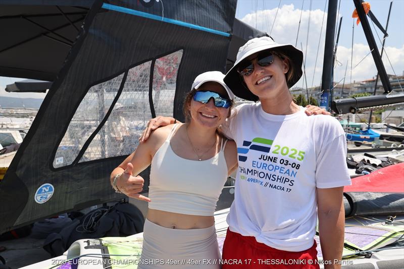 2025 49er, 49erFX, and Nacra 17 European Championships - Day 6 - photo © Nikos Pantis