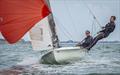 Harvey Hillary and Cam Mitchell sailing Marlow Ropes, the UK Class Boat, at the 2025 505 HISC Open © Peter Hickson
