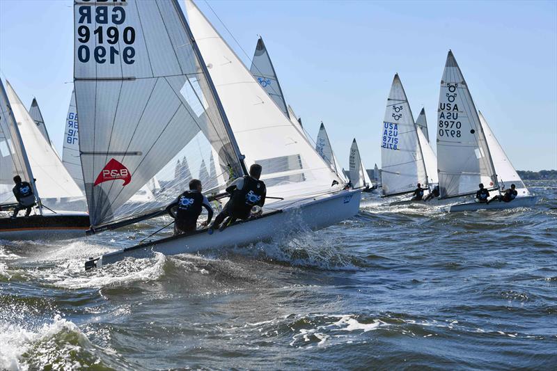 2017 SAP 5O5 Worlds at Annapolis photo copyright Bill Wagne taken at Severn Sailing Association and featuring the 505 class