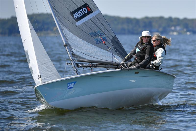 2017 SAP 5O5 Worlds at Annapolis photo copyright Bill Wagne taken at Severn Sailing Association and featuring the 505 class