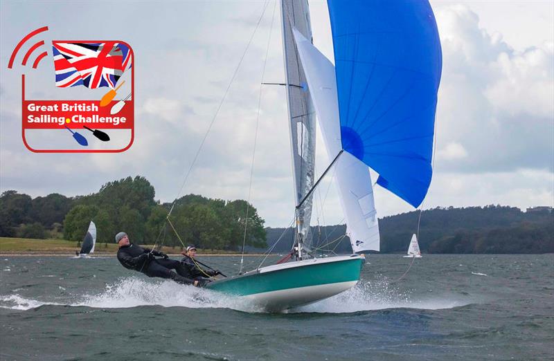 Penny & Russell Clark during the Great British Sailing Challenge Final at Rutland - photo © Tim Olin / www.olinphoto.co.uk