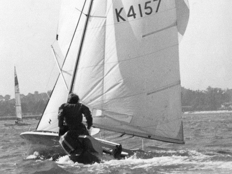 The question of the moment wasn't “are you okay” or even “can you get back aboard”, but “don't let the spinnaker collapse” photo copyright Marks family taken at  and featuring the 505 class