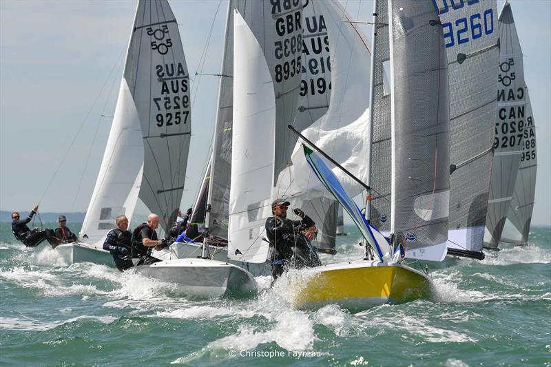 2026 505 Worlds at Hayling Island Day 1 - photo © Christophe Favreau / www.christophefavreau.com