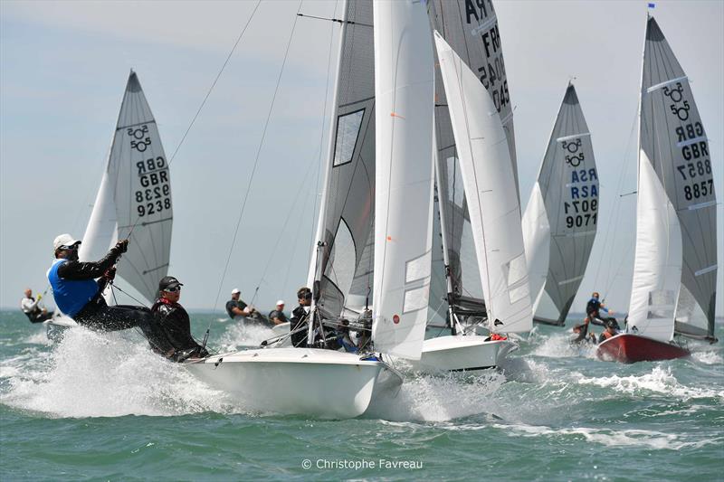 2026 505 Worlds at Hayling Island Day 1 - photo © Christophe Favreau / www.christophefavreau.com