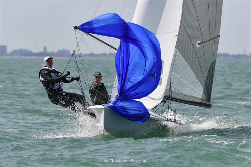 2026 505 Worlds at Hayling Island Day 2 - photo © Christophe Favreau / www.christophefavreau.com