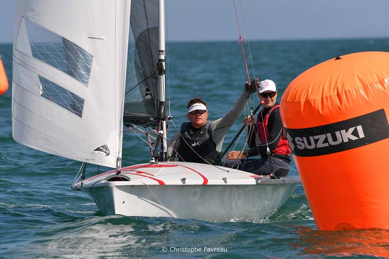 2026 505 Worlds at Hayling Island Day 3 - photo © Christophe Favreau / www.christophefavreau.com